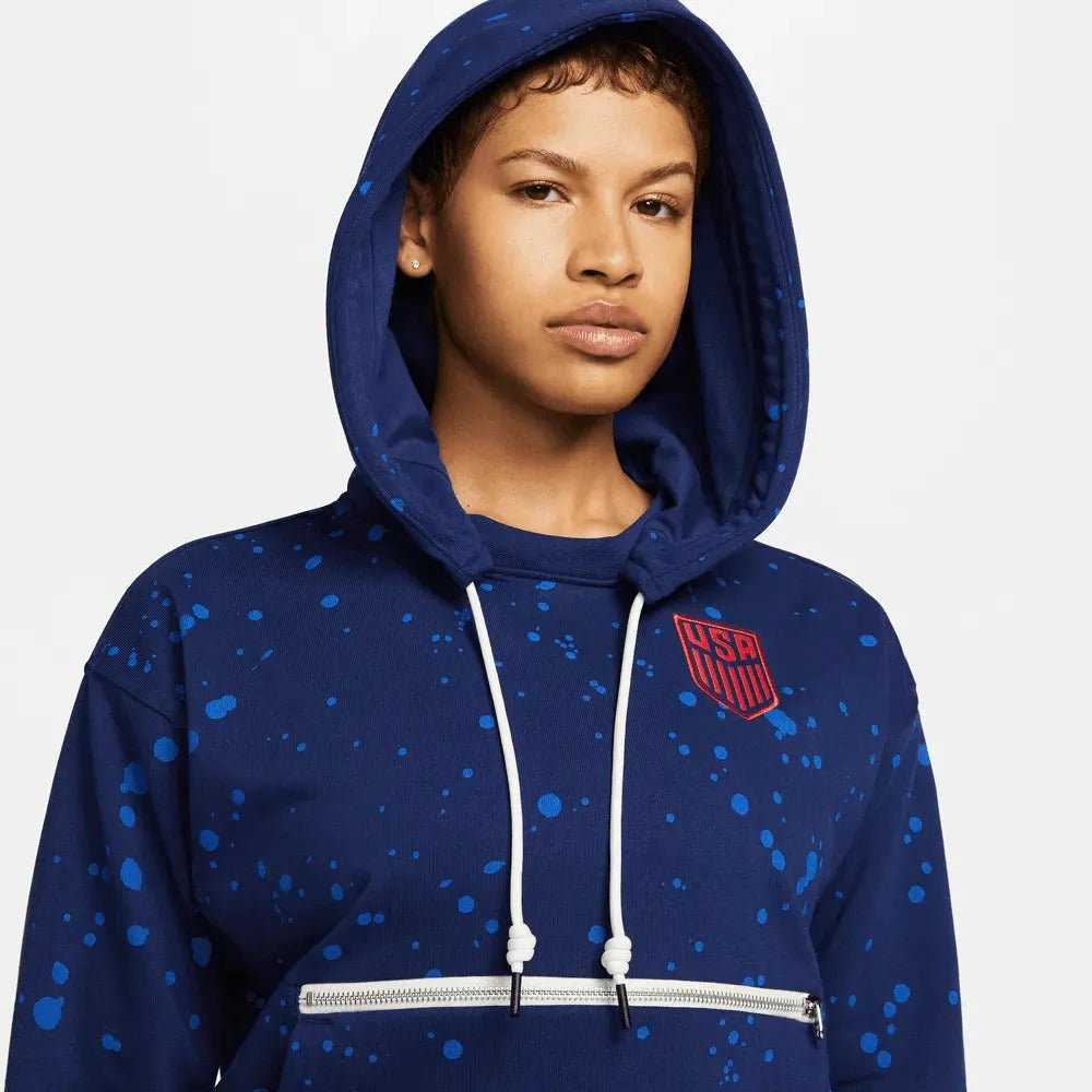 Nike 2023-24 USA Womens DF Fleece Hoodie (Detail 1)