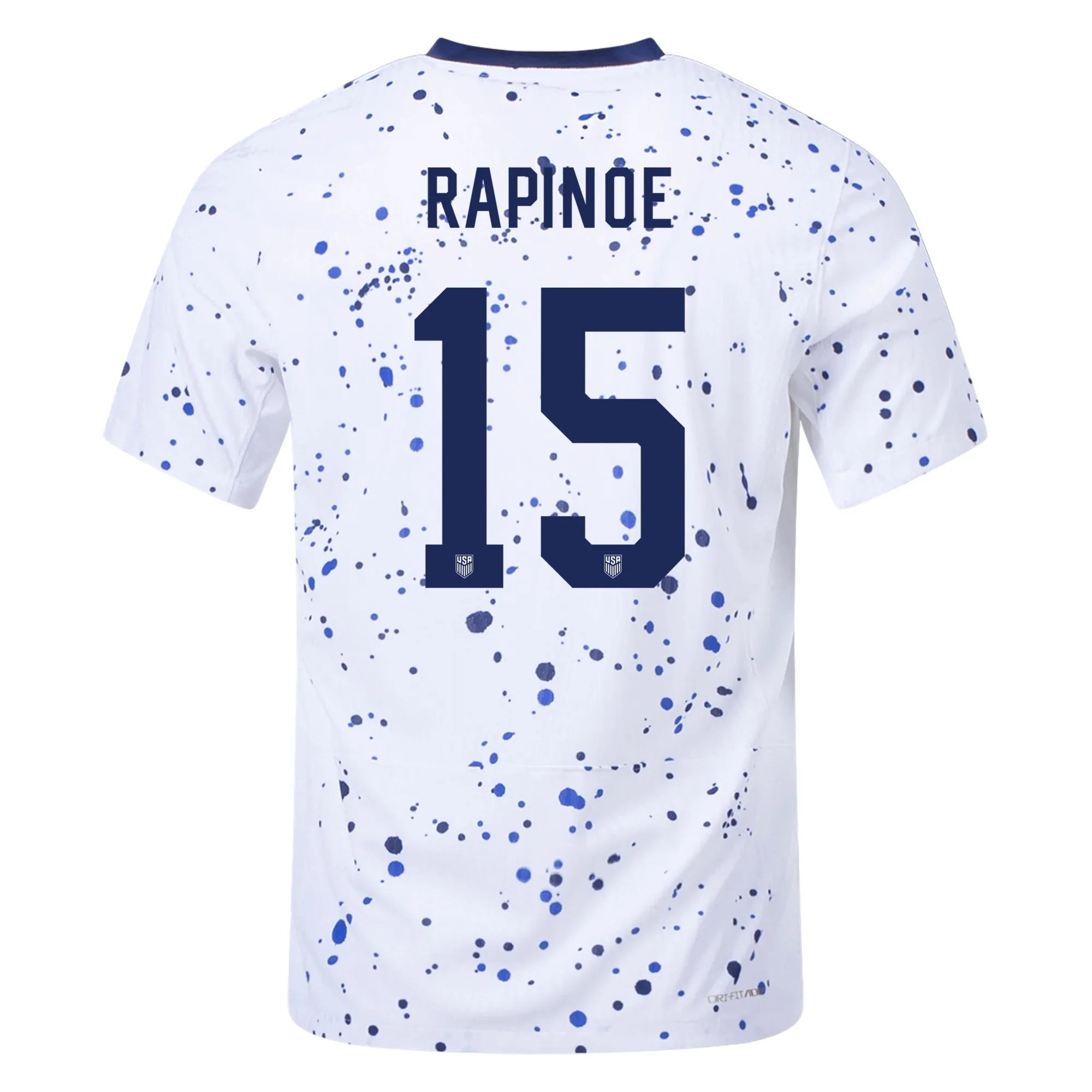 Nike 2023-24 USA Women's Home Authentic Jersey (No Stars) (Rapinoe)
