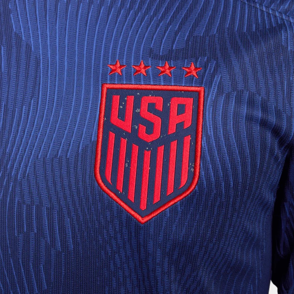 Nike 2023-24 USA Women's Stadium 4-Star Away Jersey (Men's Cut)