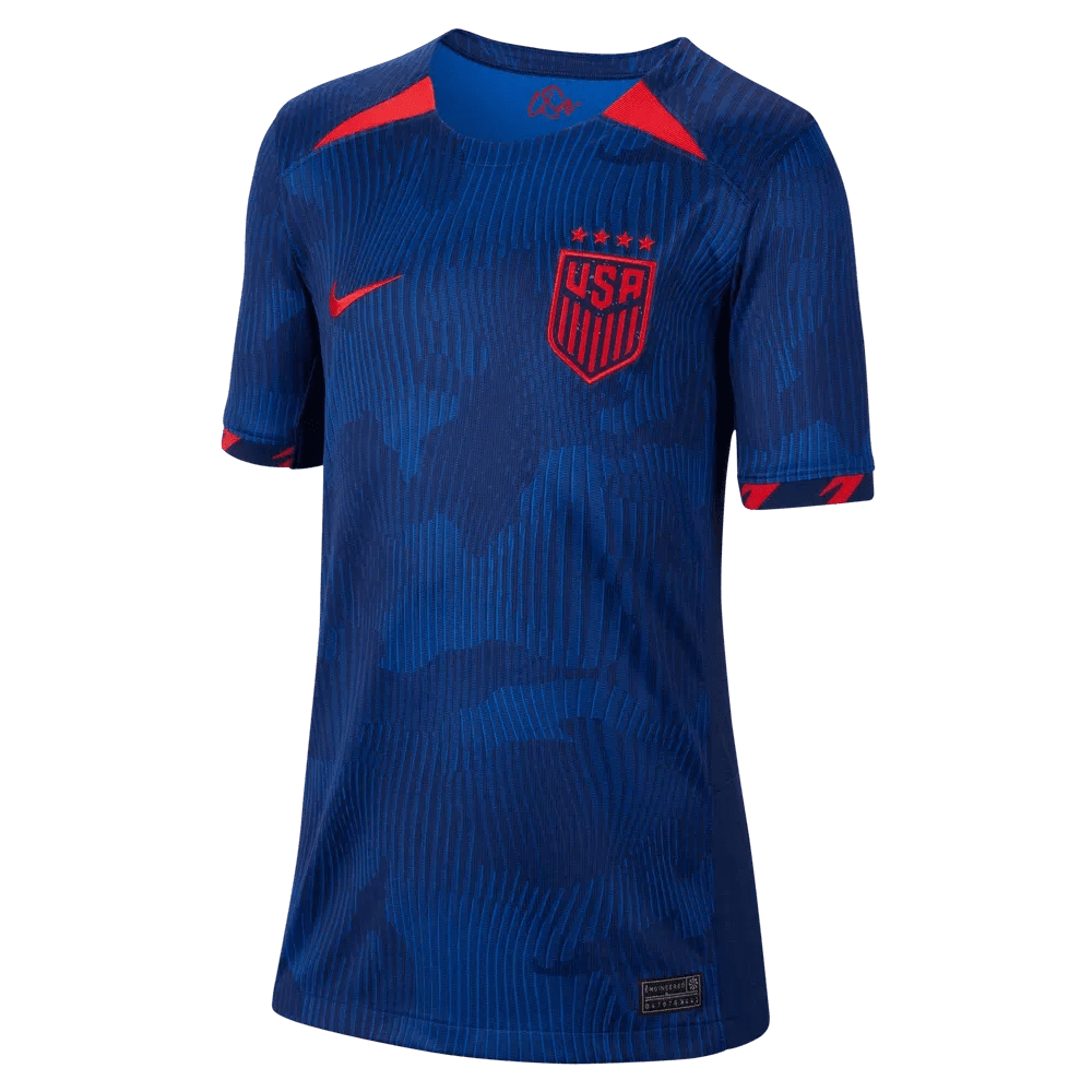 Nike 2023-24 USA Youth 4-Star Away Jersey