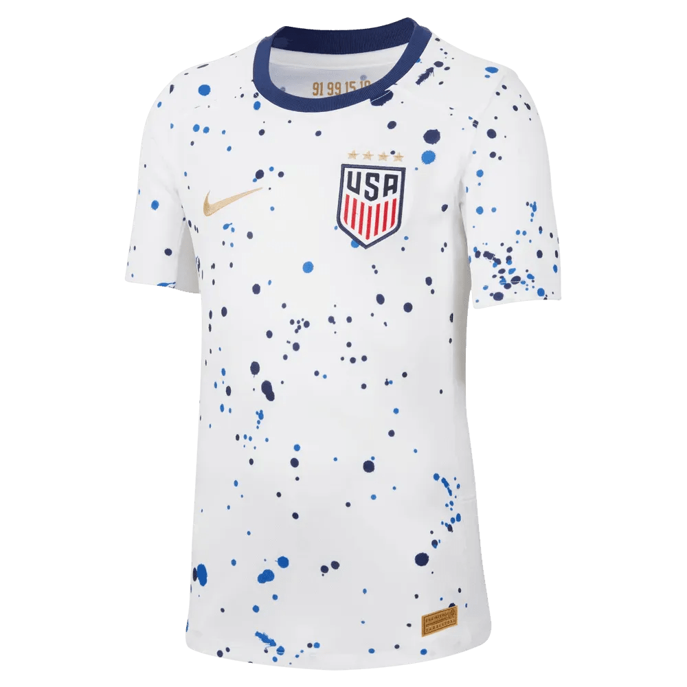 Nike 2023-24 USA Youth 4-Star Home Jersey