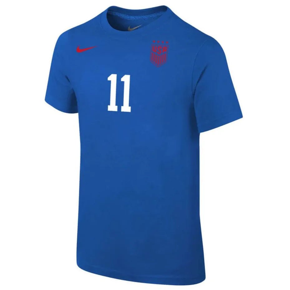 Nike 2023-24 USA Youth 4-Star Smith 11 Tee  Royal (Front)