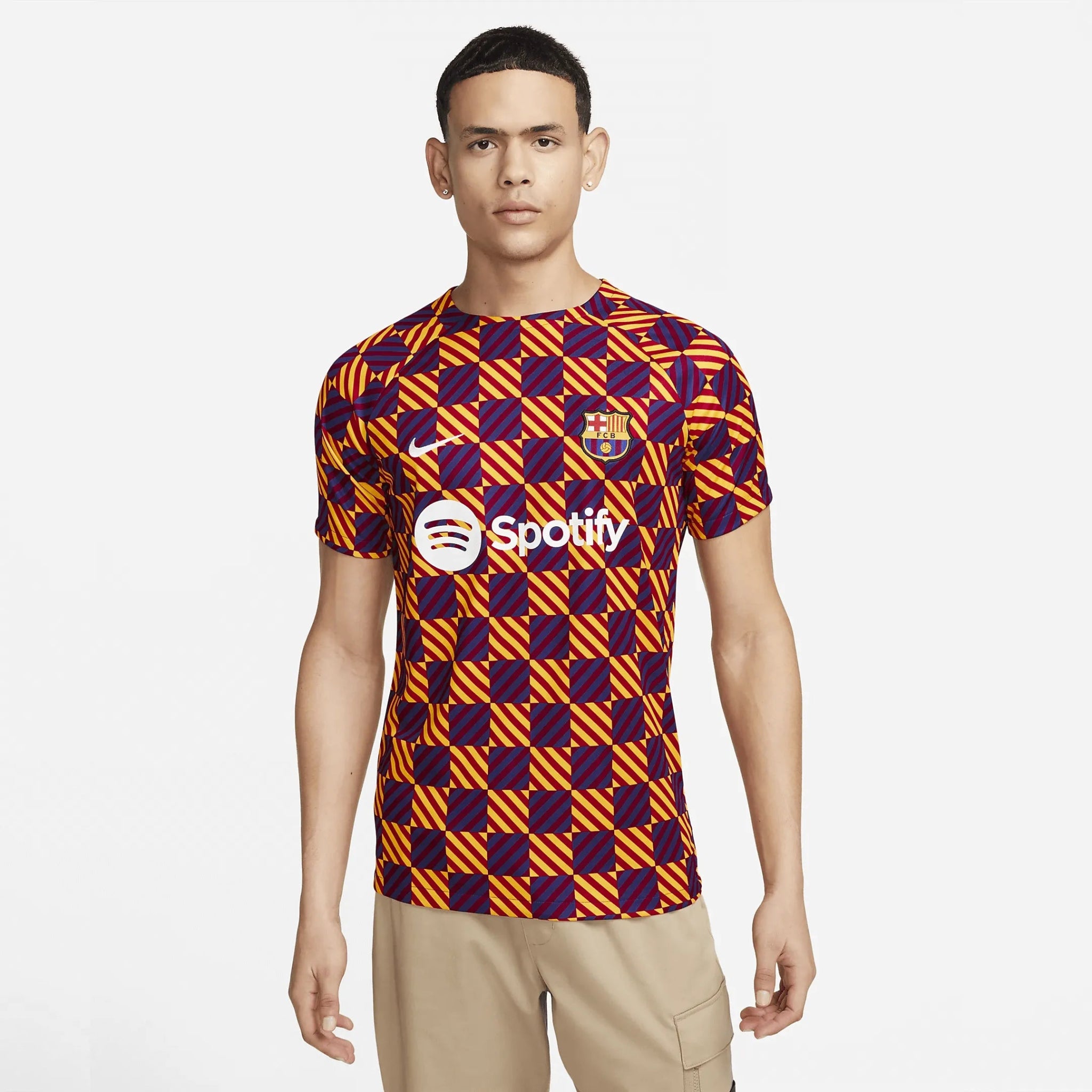 Nike 2023 Barcelona Men's Pre-Match Jersey