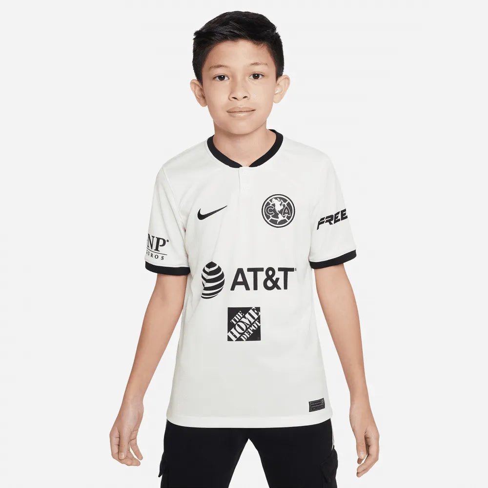 Nike 2023 Club America Youth Third Jersey - Sail-Black