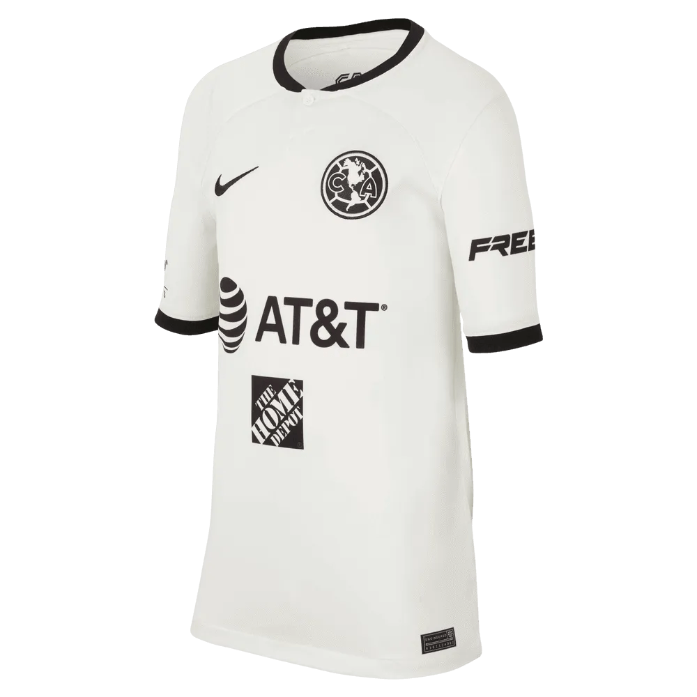Nike 2023 Club America Youth Third Jersey - Sail-Black