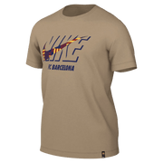 Nike 2023 FC Barcelona Swoosh Tee - Beige-Blue
