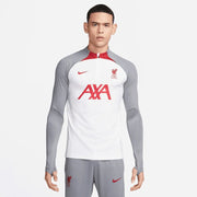 Nike 2023 Liverpool FC Strike Drill Top - White-Grey-Tough Red