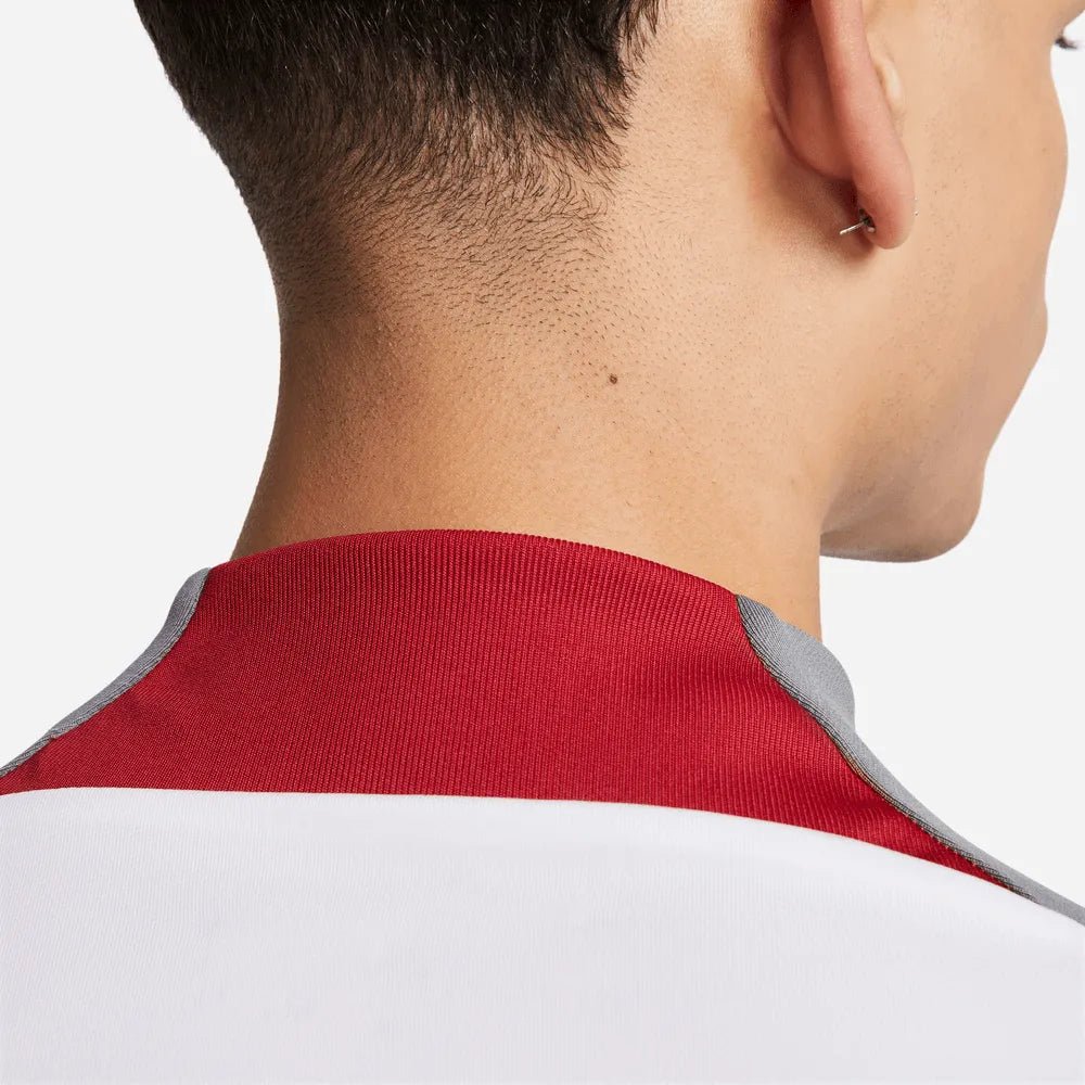 Nike 2023 Liverpool FC Strike Drill Top - White-Grey-Tough Red