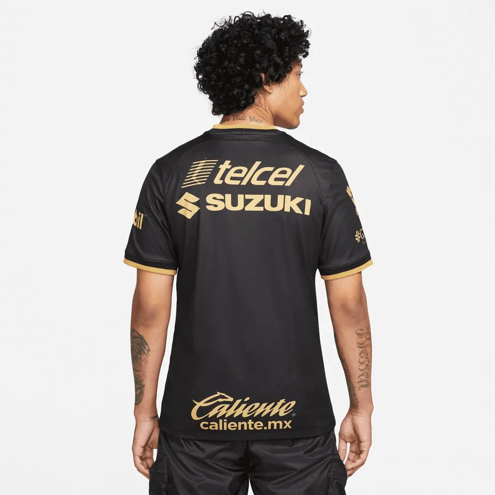 Nike 2023 Pumas Third Jersey - Black-Gold