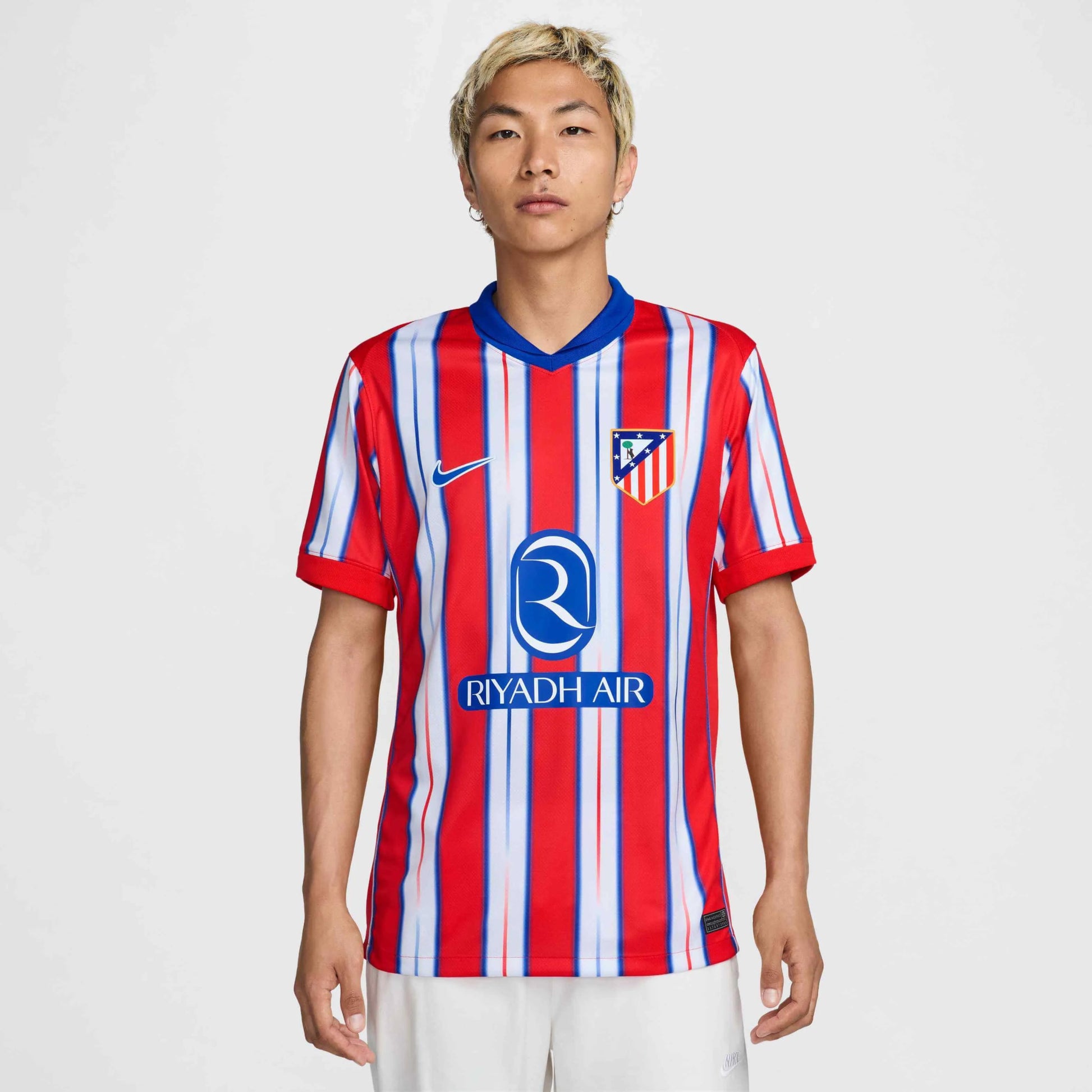 Nike 2024-25 Atletico Madrid Men's Stadium Home Jersey
