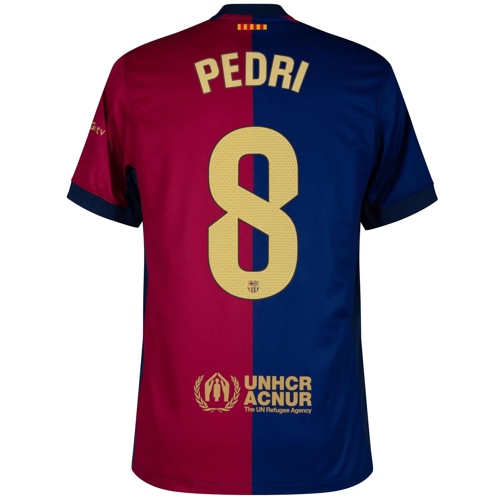 Nike 2024-25 Barcelona Youth Stadium Home Jersey