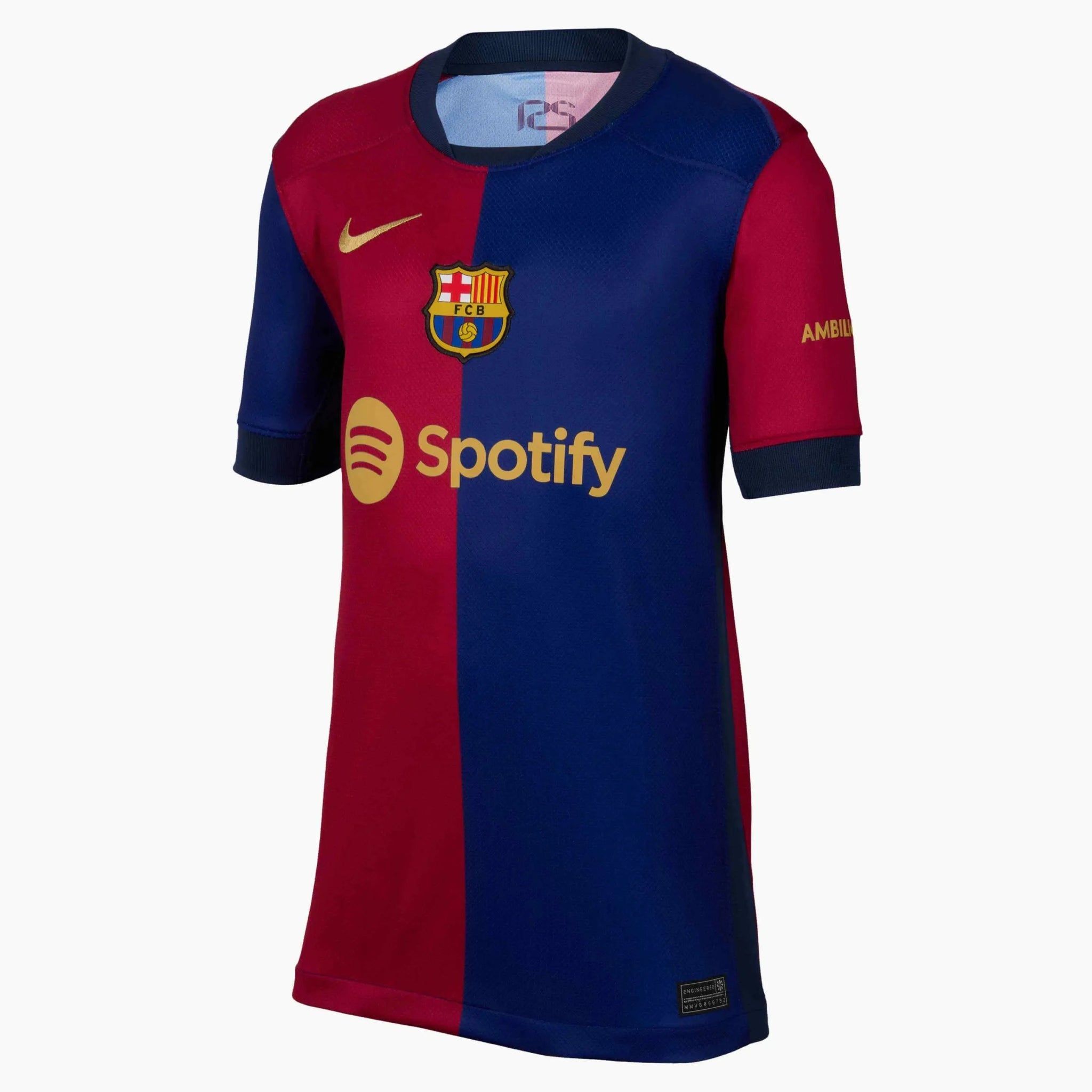 Nike 2024-25 Barcelona Youth Stadium Home Jersey