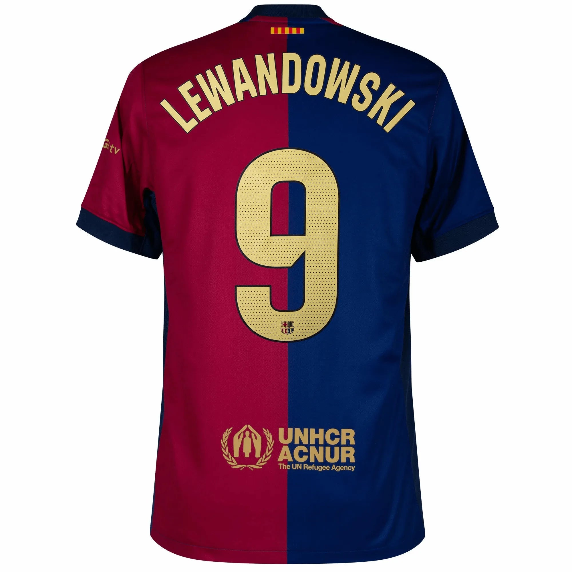 Nike 2024-25 Barcelona Youth Stadium Home Jersey