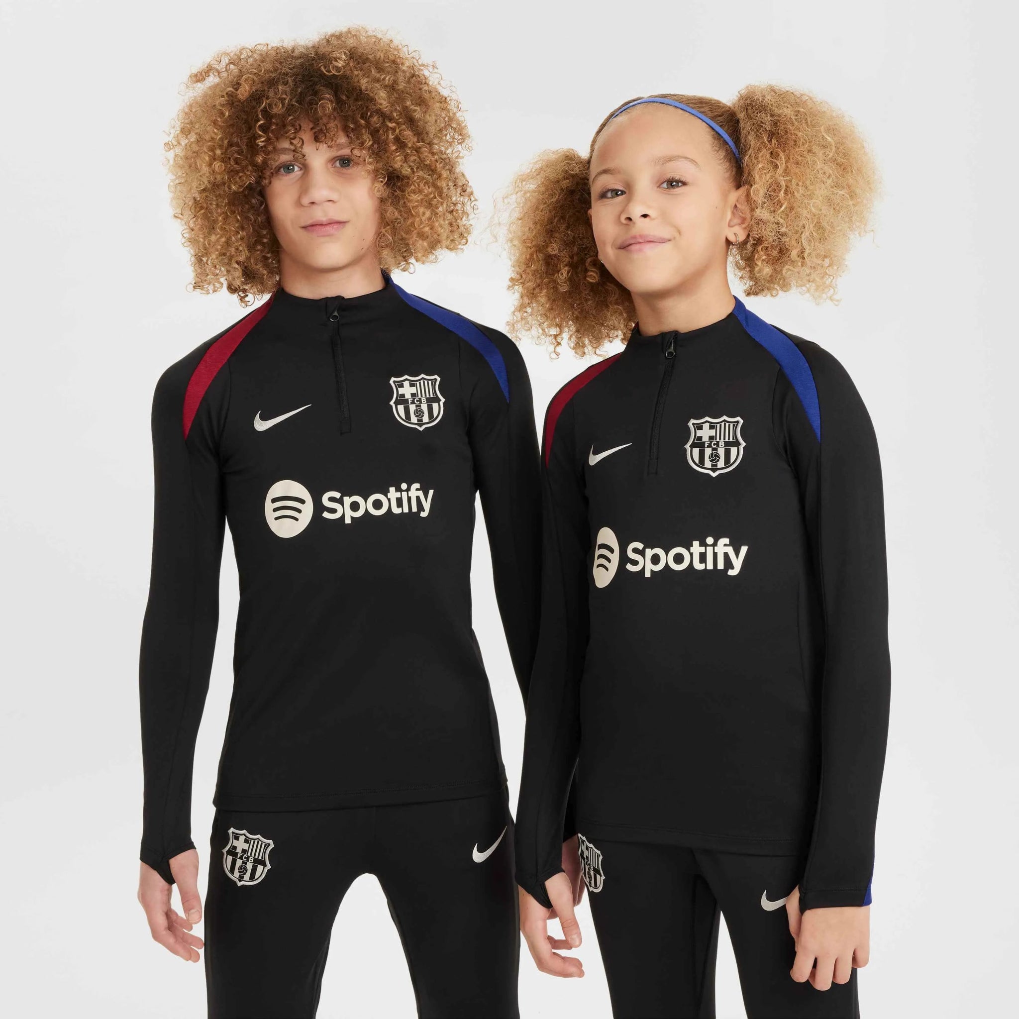 Nike 2024-25 Barcelona Youth Strike Drill Top