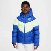 Nike 2024-25 Barcelona Youth Synethic Fill Hooded Jacket