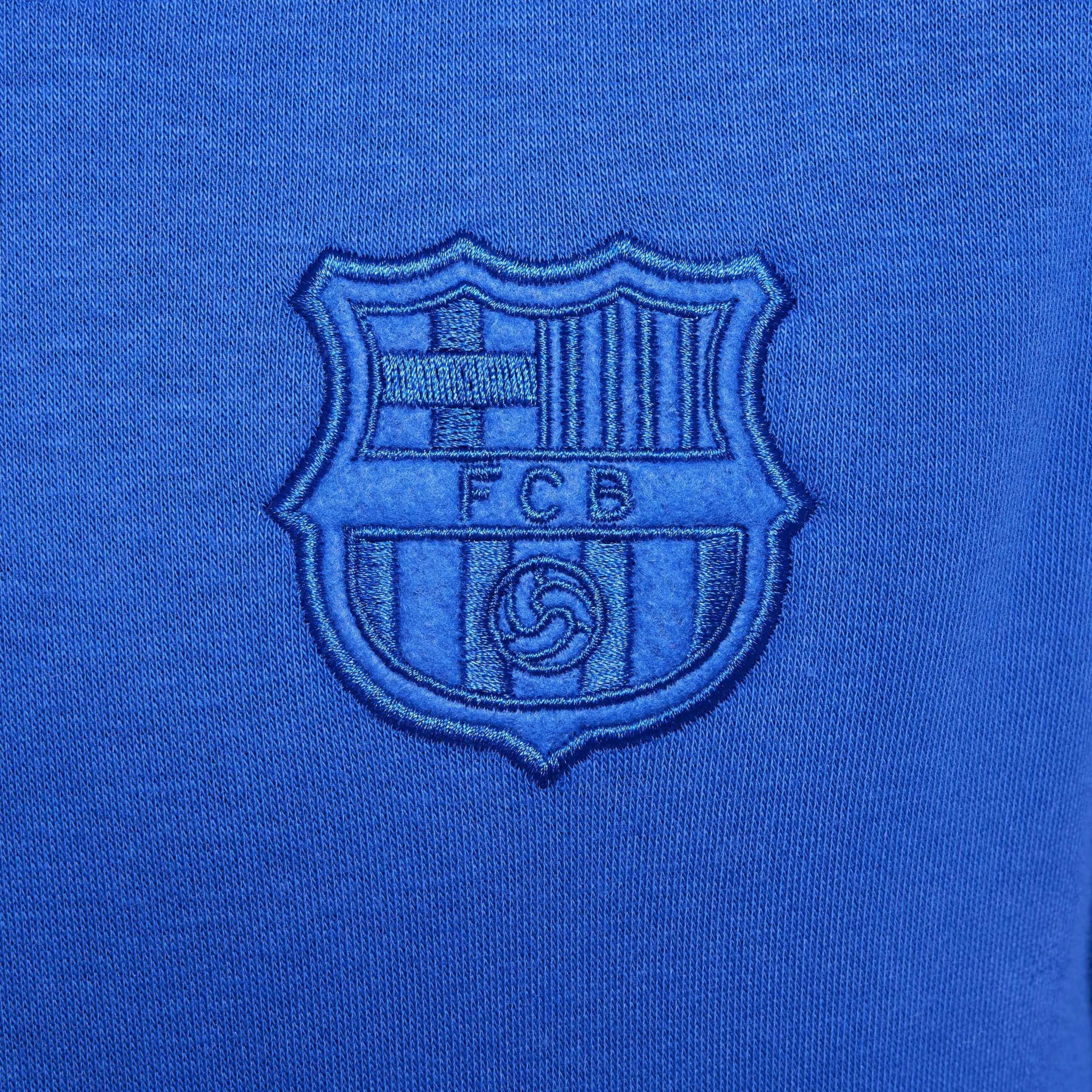 Nike 2024-25 Barcelona Youth Third Pullover Hoodie