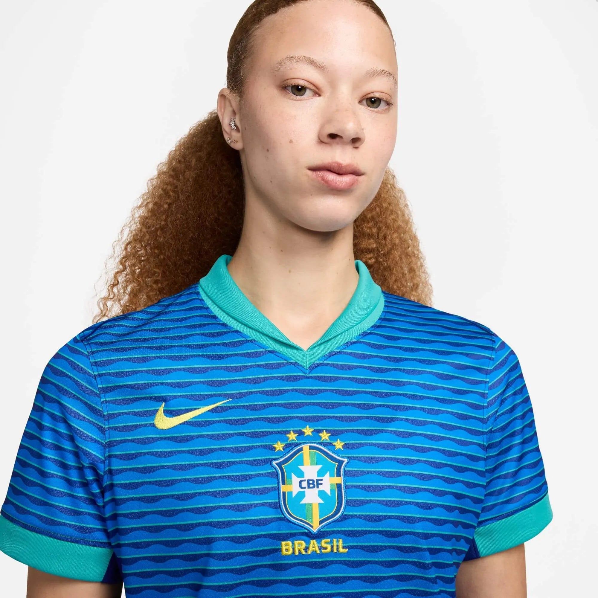 Nike 2024-25 Brazil Women's Stadium Away Jersey