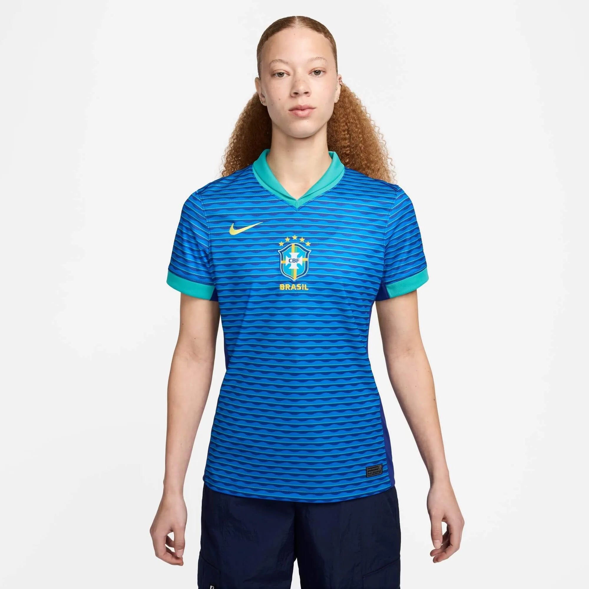 Nike 2024-25 Brazil Women's Stadium Away Jersey