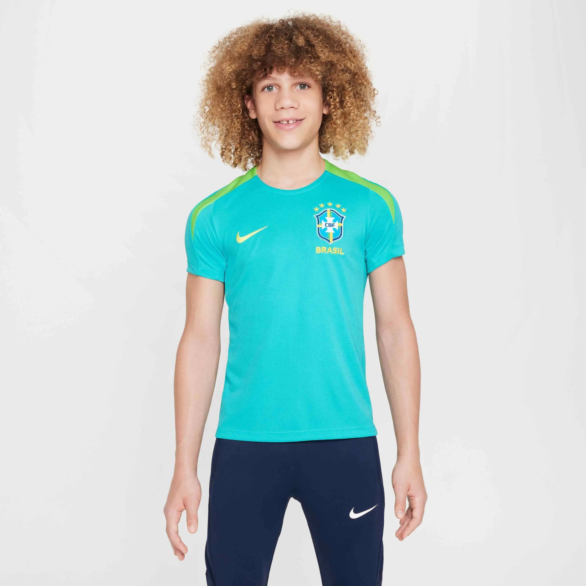 Nike 2024-25 Brazil Youth Dri-Fit Strike Top