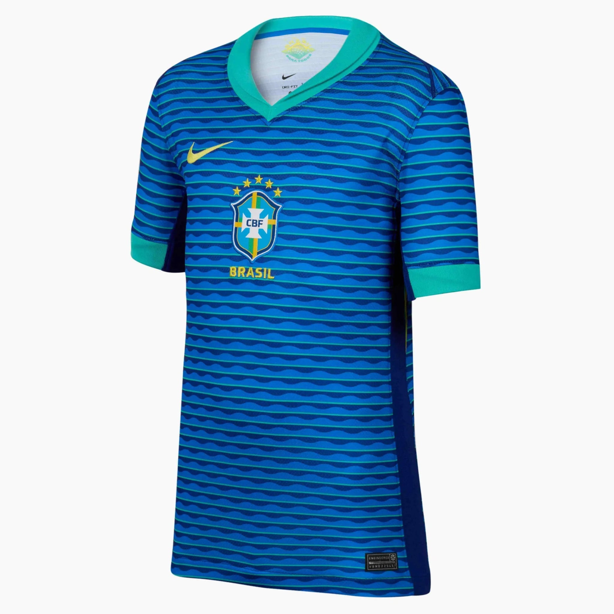 Nike 2024-25 Brazil Youth Stadium Away Jersey