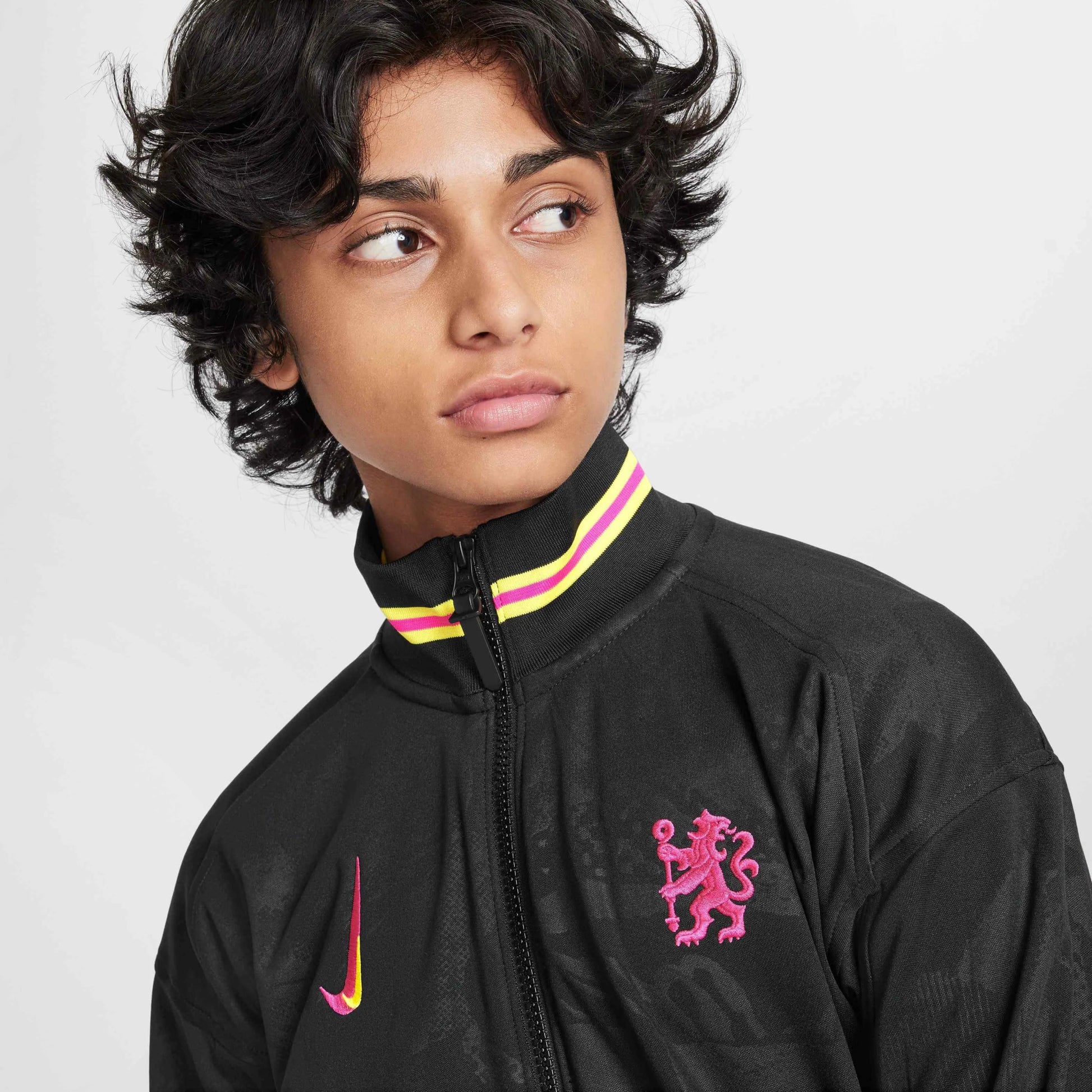 Nike 2024-25 Chelsea Youth Academy Pro Third Anthem Jacket (Detail 1)
