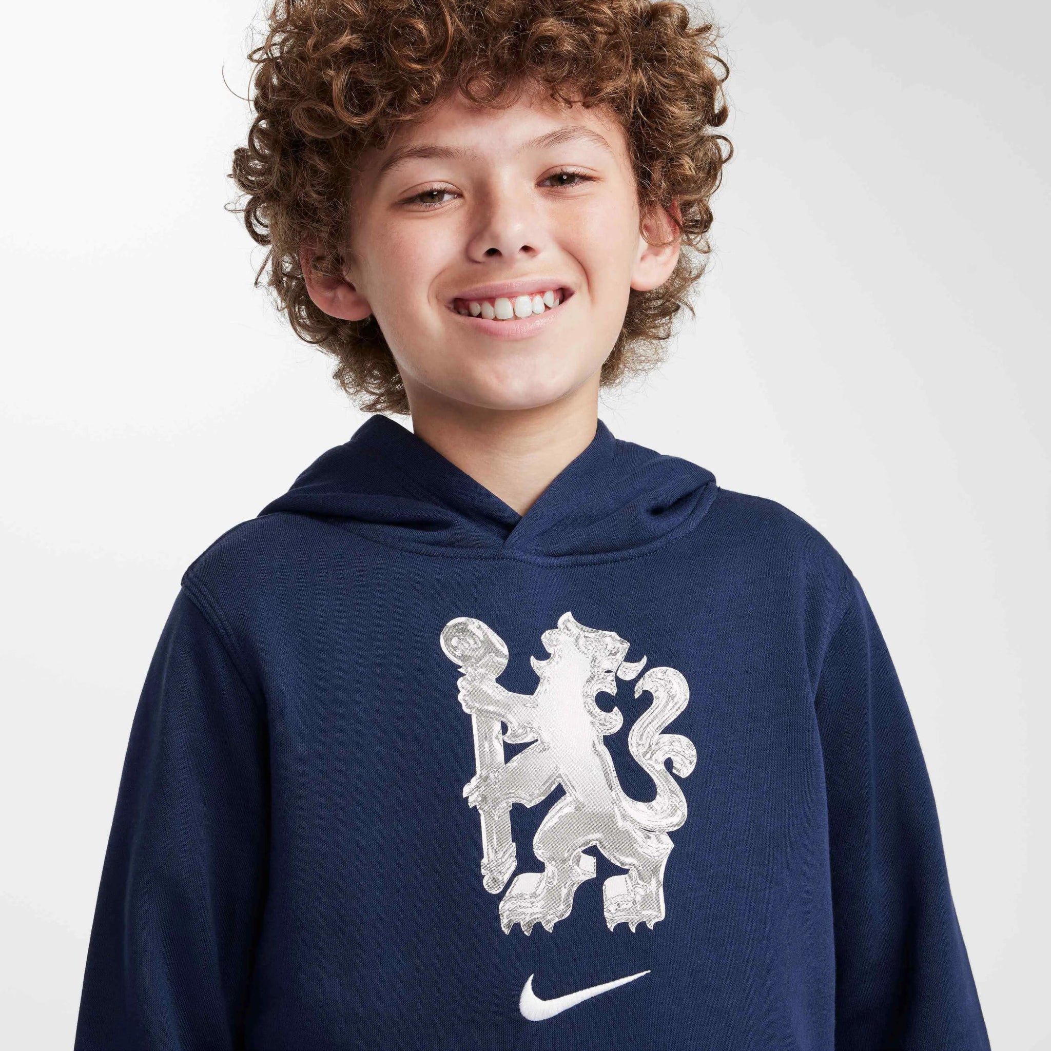 Nike 2024-25 Chelsea Youth Club PO Hoodie (Detail 1)