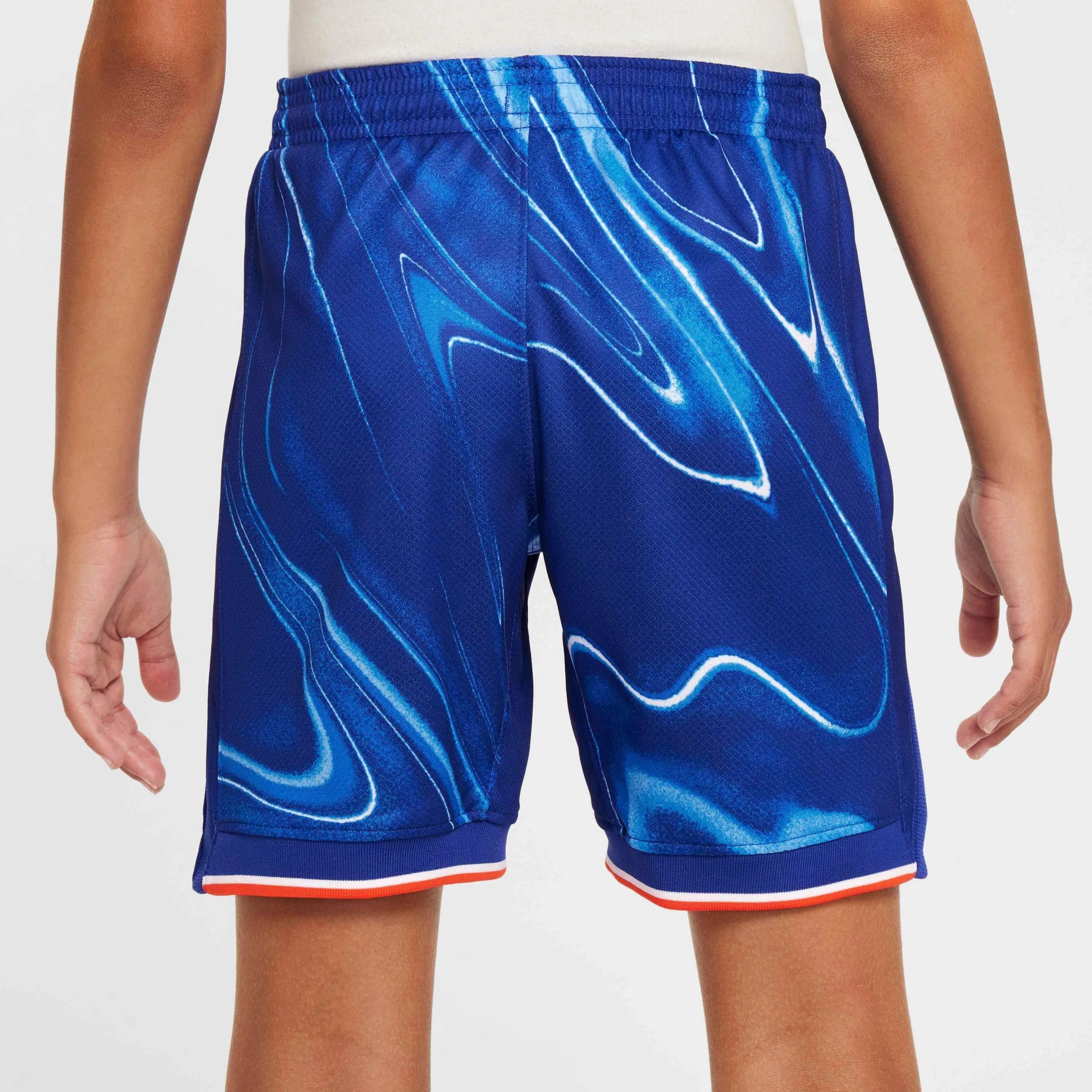 Nike 2024-25 Chelsea Youth Stadium Home Shorts