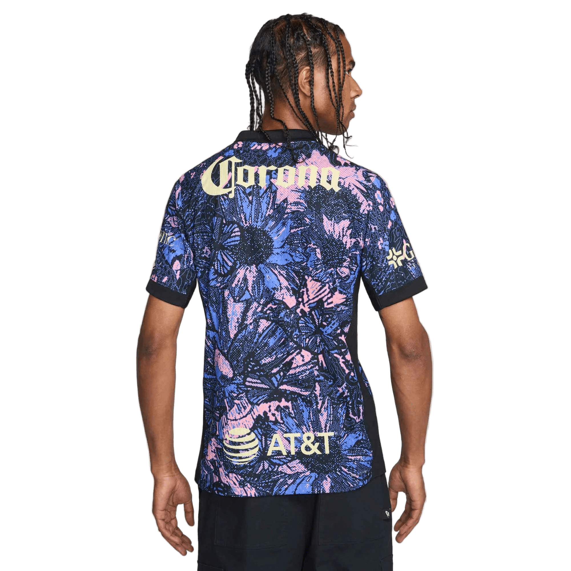 Nike 2024-25 Club America Men's Authentic Third Jersey (Model - Back)