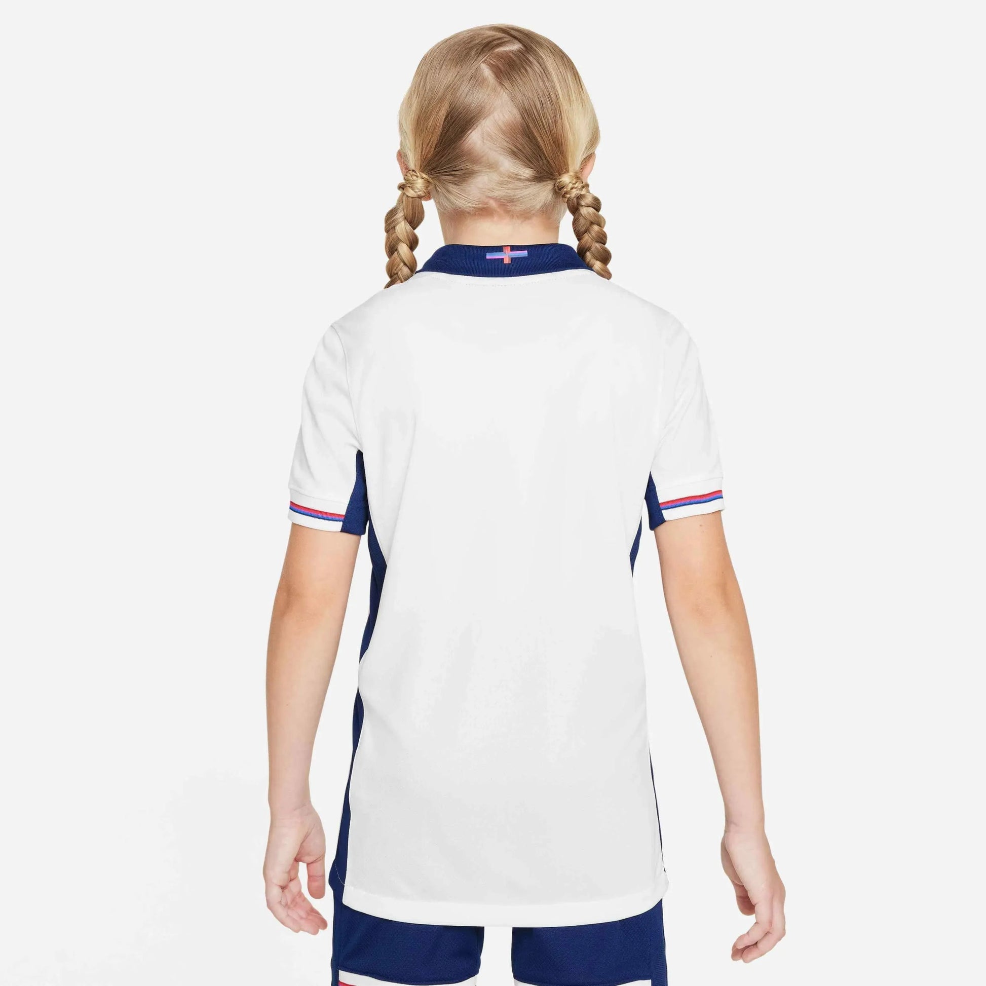 Nike 2024-25 England Youth Stadium Home Jersey (Model - Back)