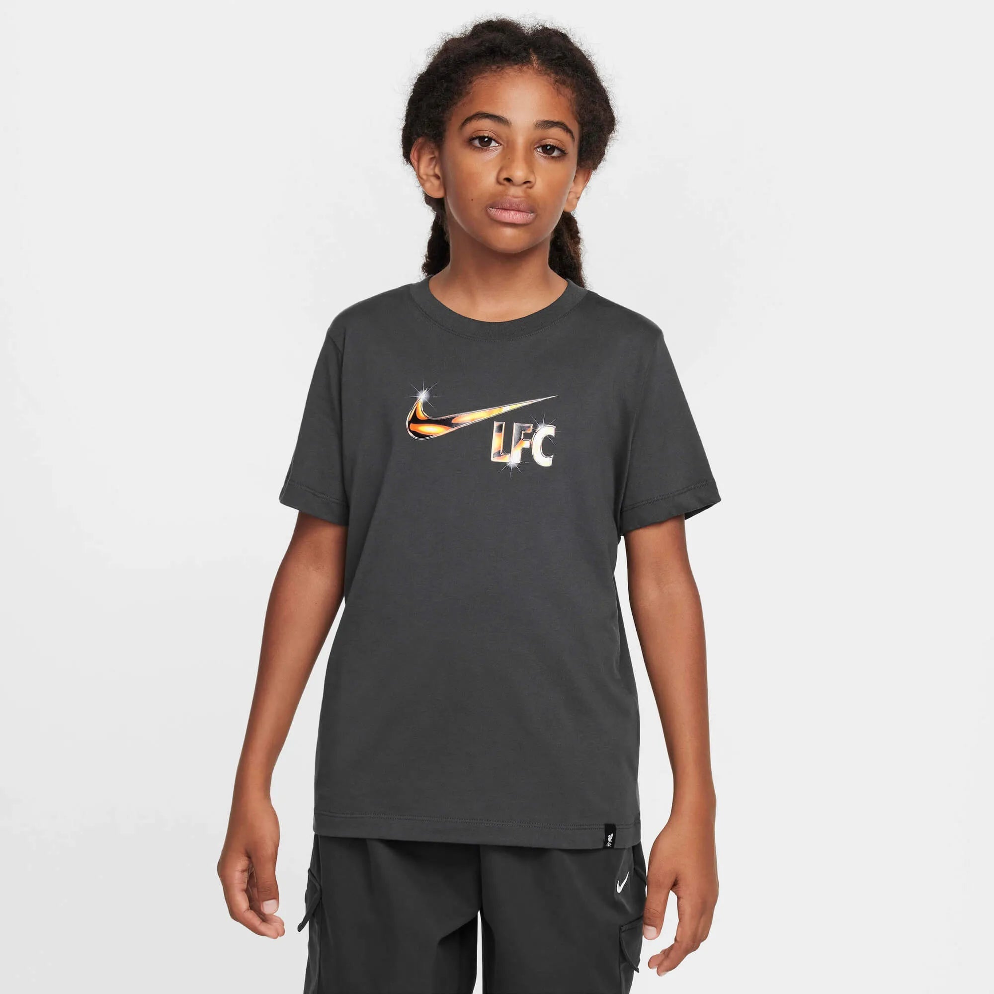 Nike 2024-25 Liverpool Youth Swoosh Tee (Model - Front)