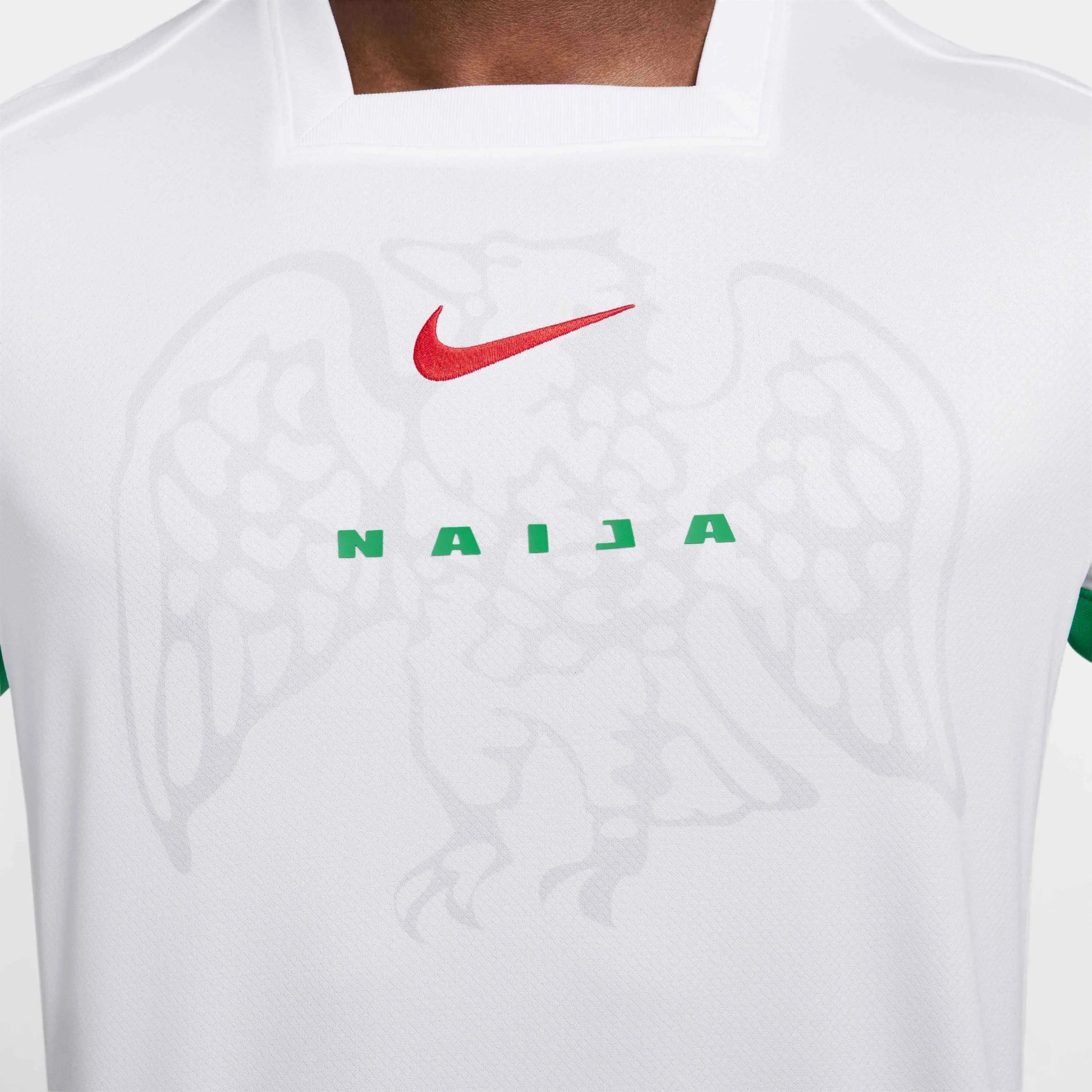 Nike 2024-25 Nigeria Men's Stadium Home Jersey (Detail 2)