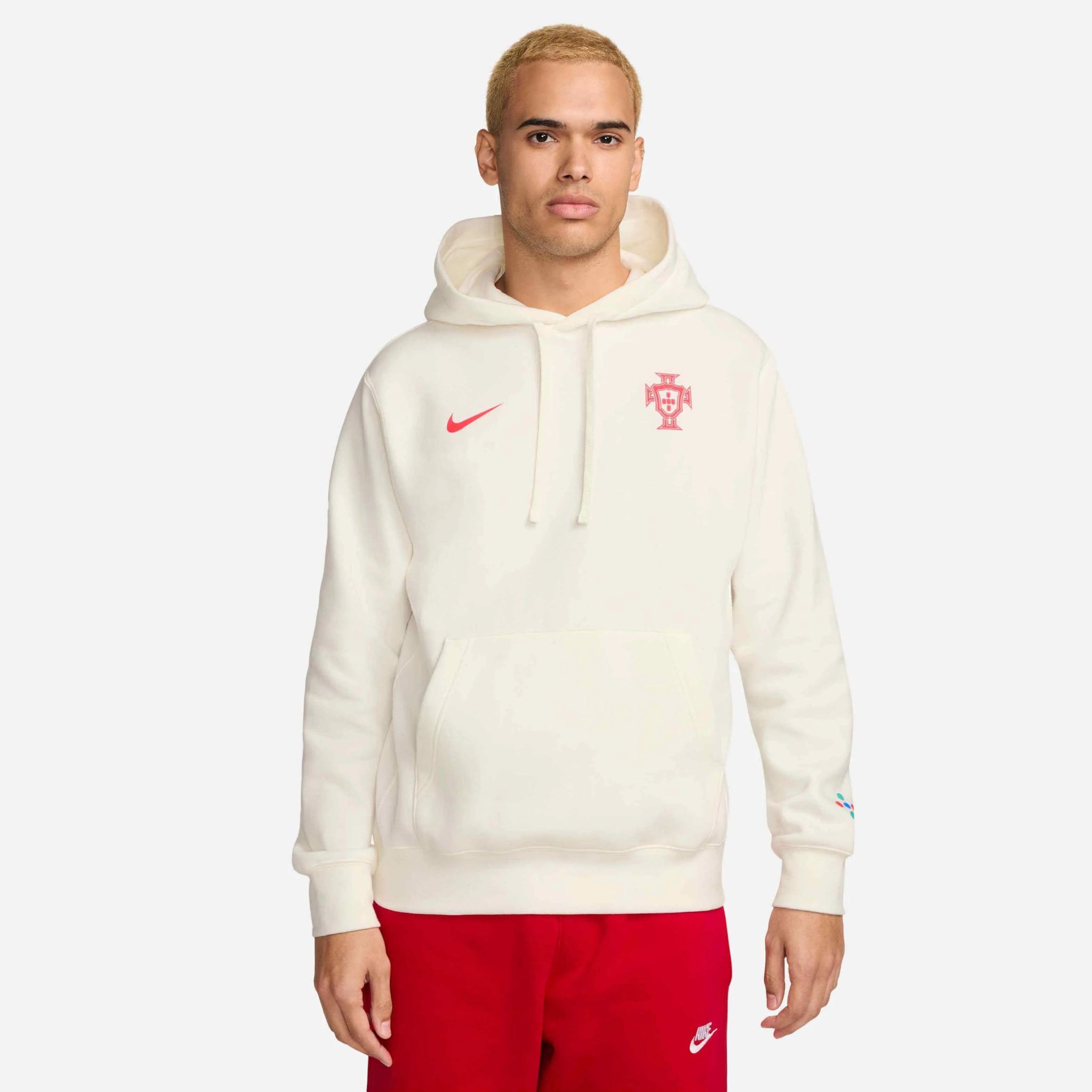 Nike 2024-25 Portugal Men's Fleece Pullover Hoodie