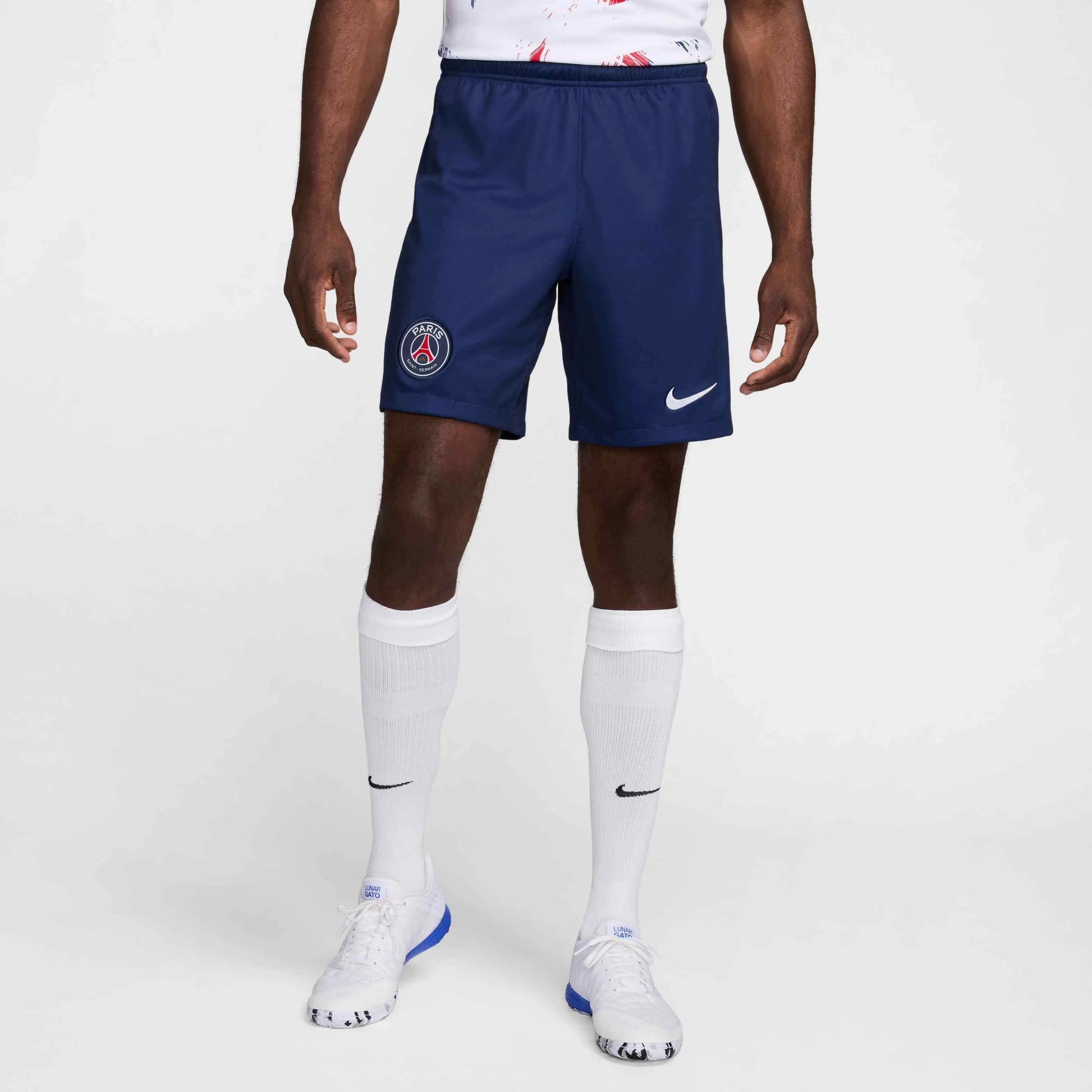 Nike 2024-25 PSG Men's Stadium Home Shorts (Model - Front)