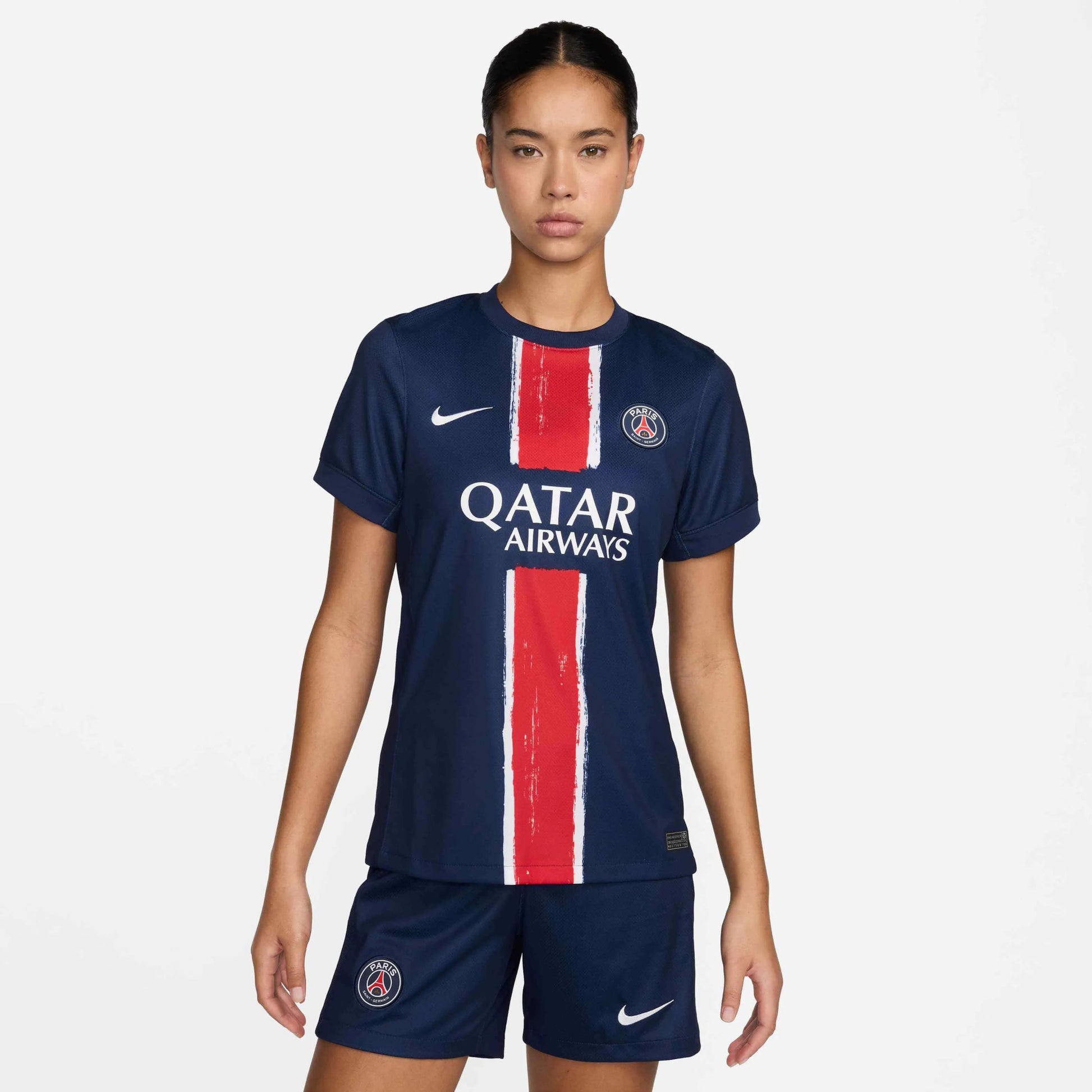 Nike 2024-25 PSG Women's Stadium Home Jersey (Model - Front)
