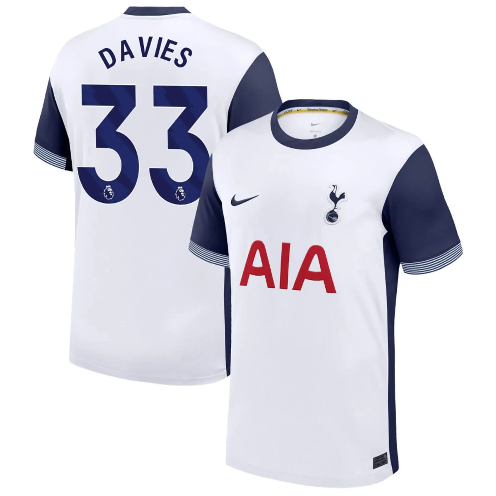 Nike 2024-25 Tottenham Men's Stadium Home Jersey (Davies)