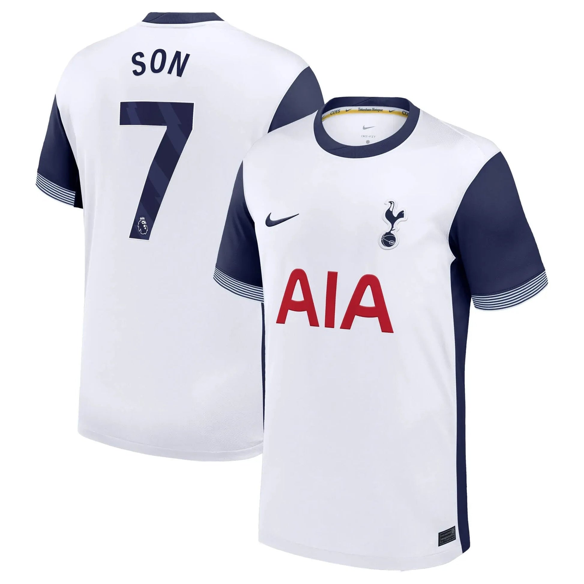 Nike 2024-25 Tottenham Men's Stadium Home Jersey (Son)
