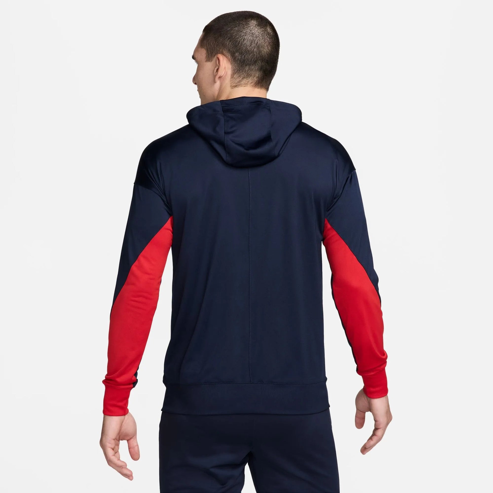 Nike 2024-25 USA Men's Strike Hoodie Track Jacket (Model - Back)