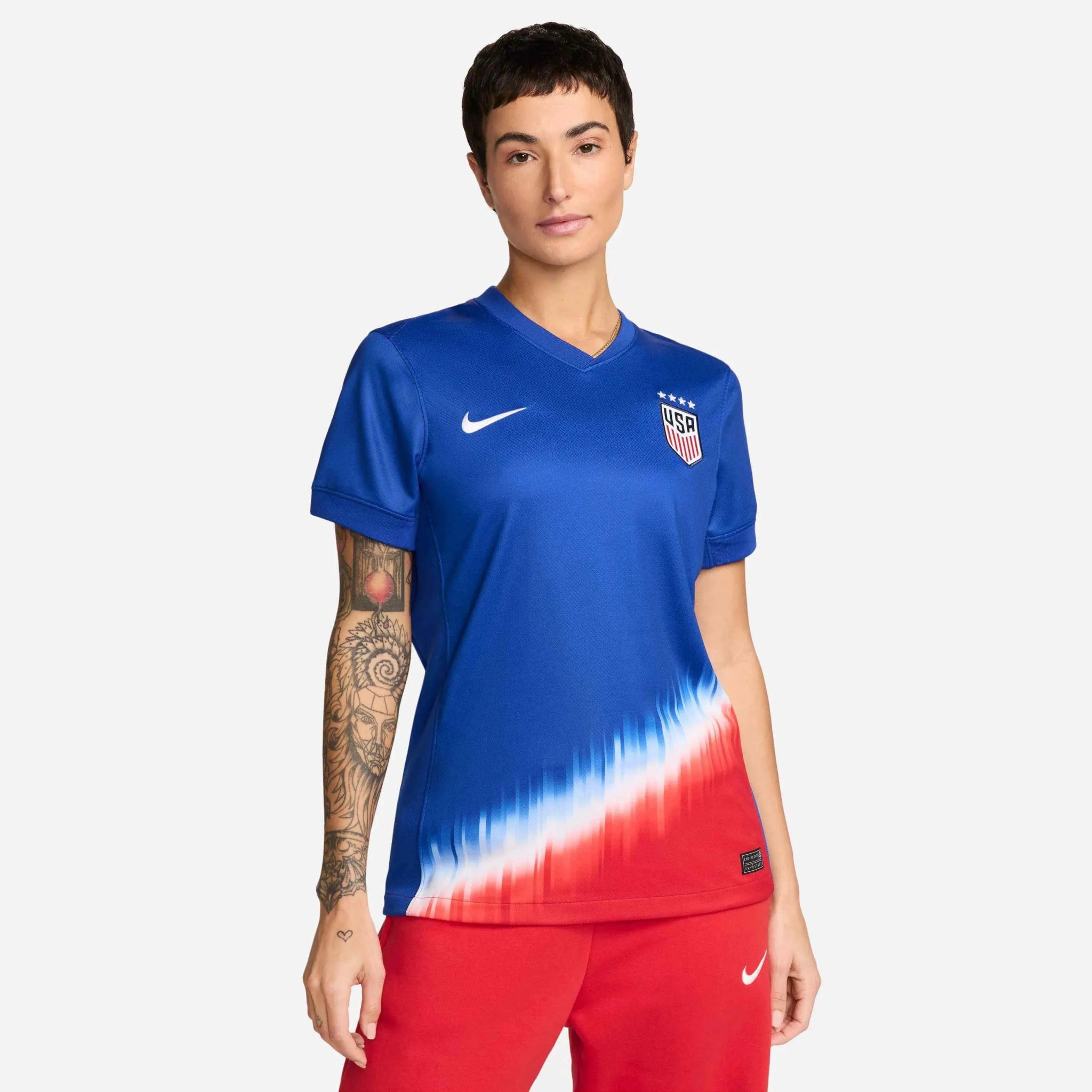 Nike 2024-25 USA Women's 4-Star Stadium Away Jersey