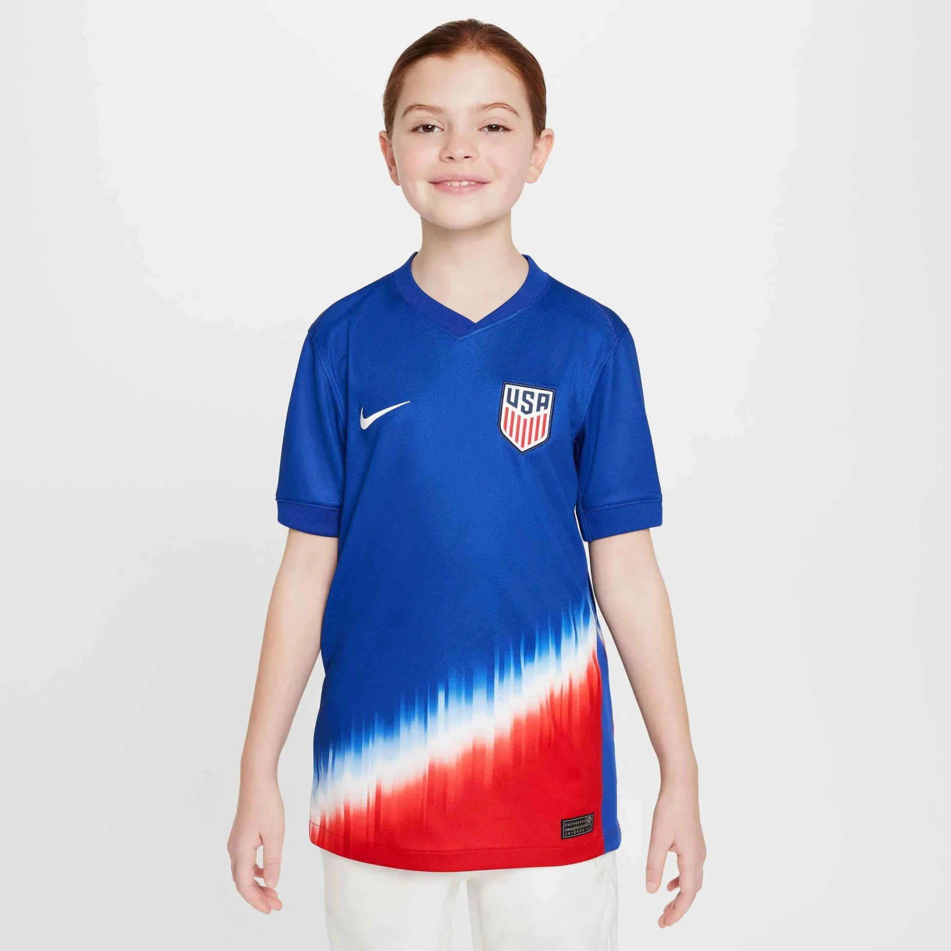 Nike 2024-25 USA Youth Stadium Away Jersey (Model - Front)