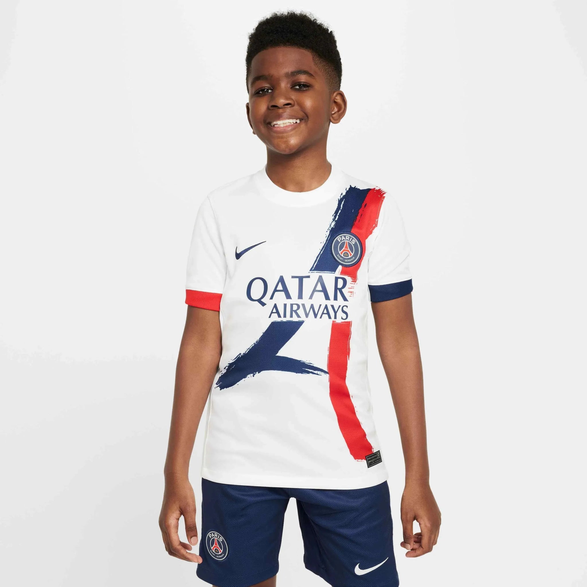 Nike 2024-25 PSG Youth Stadium Away Jersey (Model - Front)