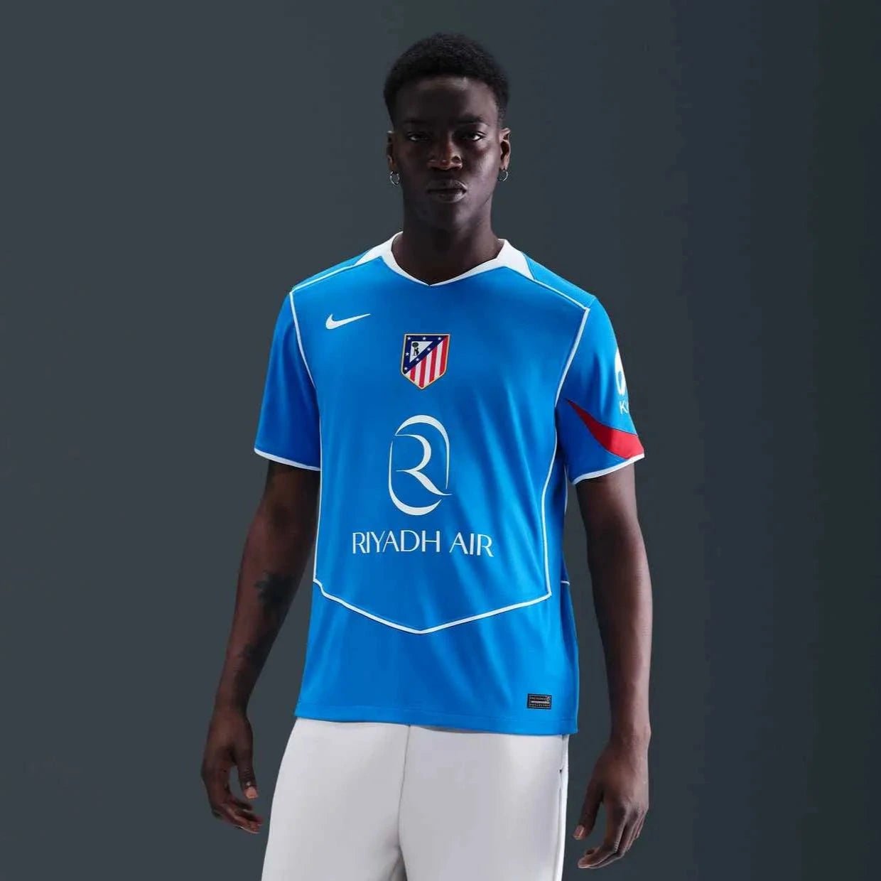 Nike 2025-26 Atletico Madrid Men's Stadium Third Soccer Jersey (Model - Front)