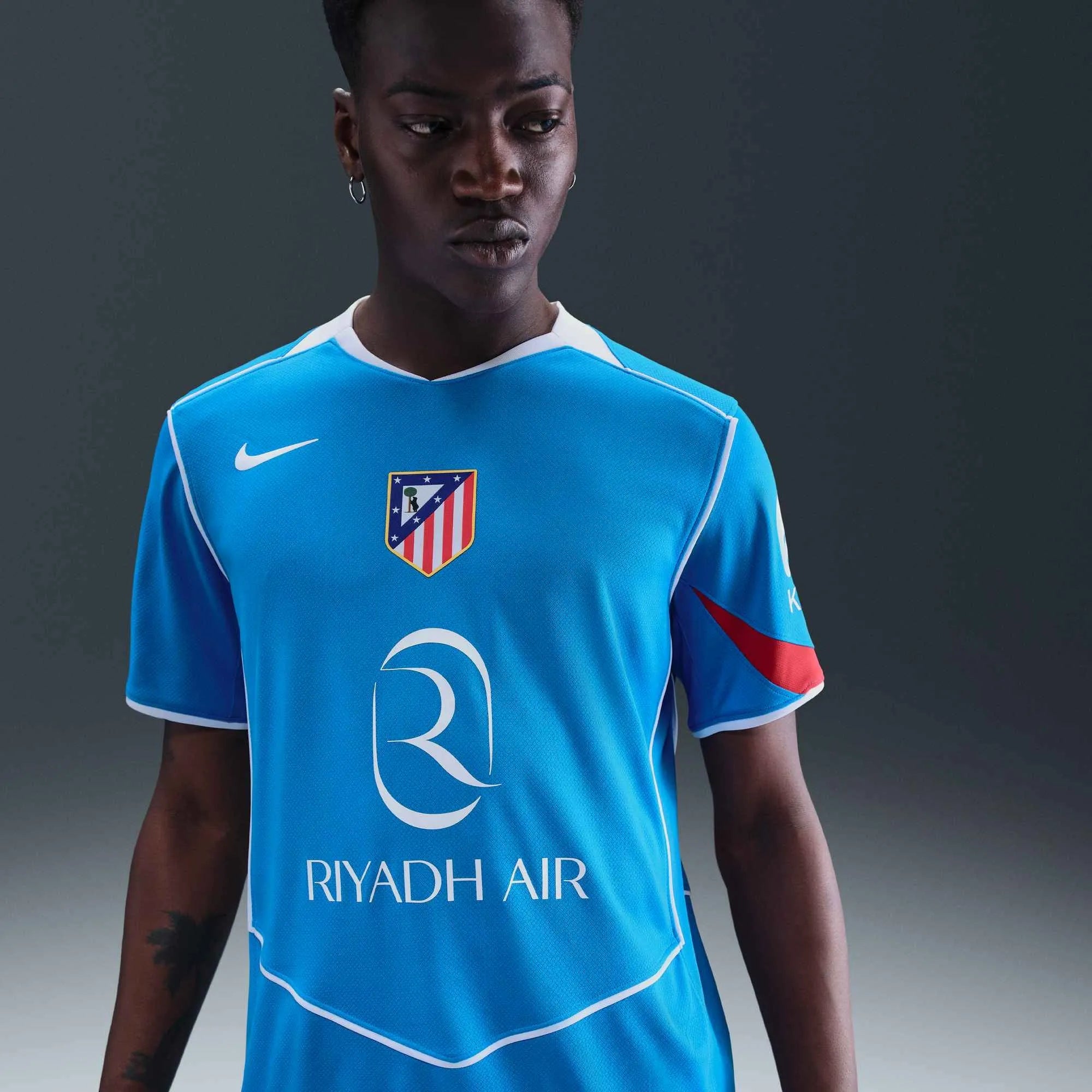 Nike 2025-26 Atletico Madrid Men's Stadium Third Soccer Jersey (Detail 1)