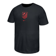 Nike 2025-26 Atletico Madrid Youth Core Short-Sleeve Tee (Front)