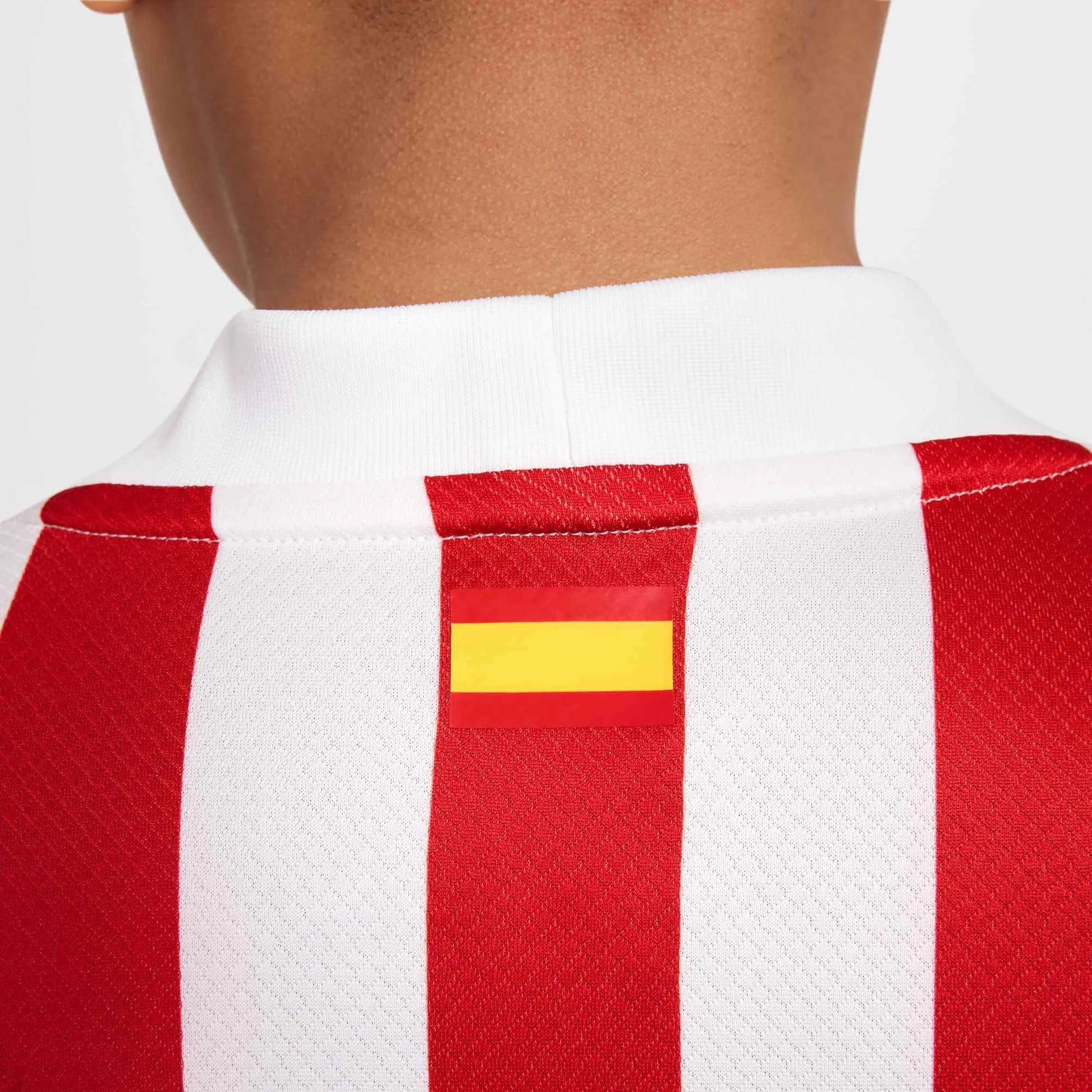 Nike 2025-26 Atletico Madrid Youth Stadium Home Soccer Jersey (Detail 2)