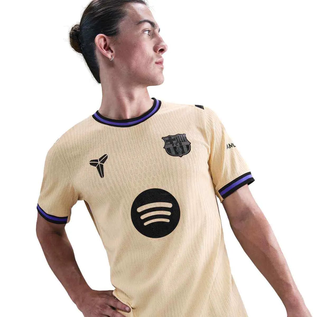 Nike 2025-26 Barcelona Men's Authentic Away Soccer Jersey