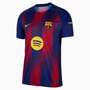 Nike 2025-26 Barcelona Men's Stadium Home Soccer Jersey (Front)