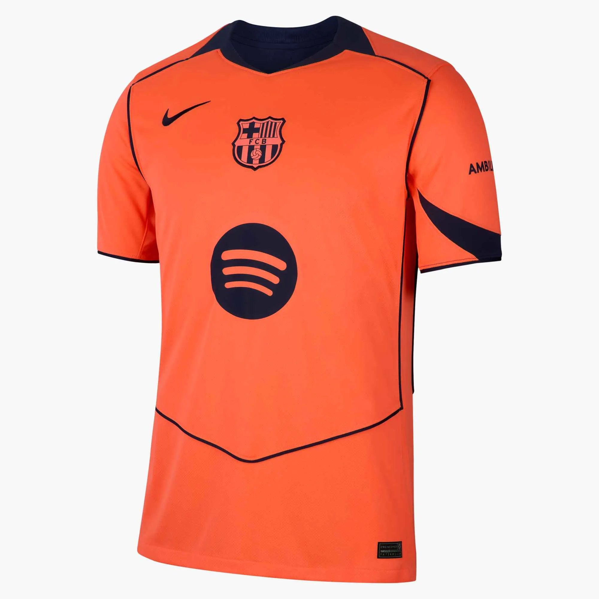 Nike 2025-26 Barcelona Men's Stadium Third Soccer Jersey (Front)