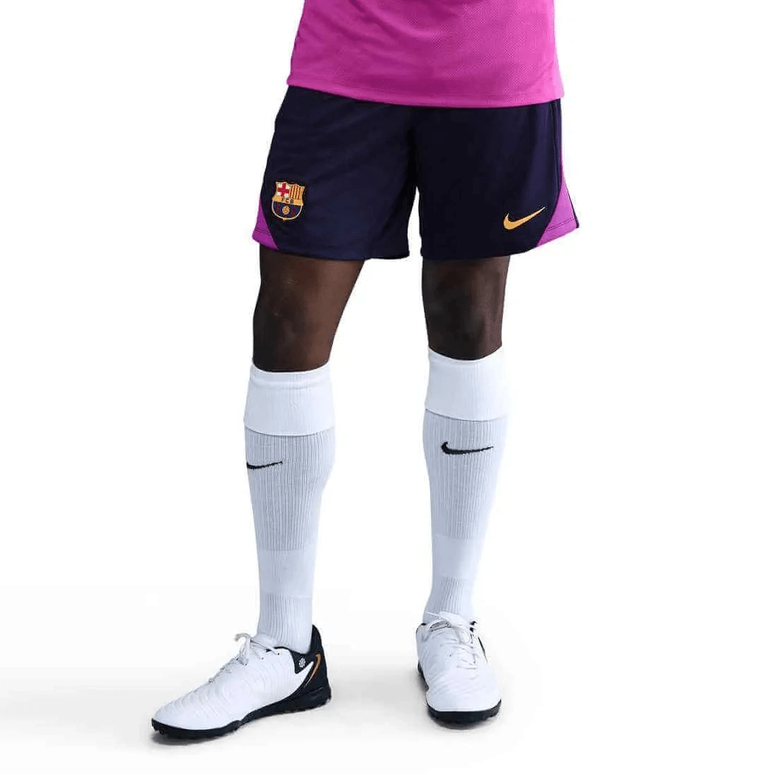 Nike 2025-26 Barcelona Men's Strike Shorts (Model - Front)