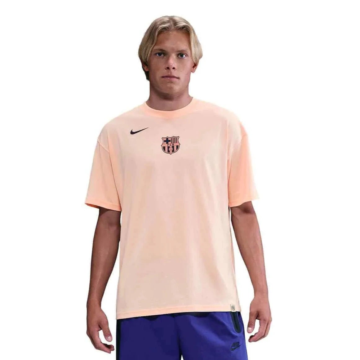 Nike 2025-26 Barcelona Men's T90 Remix Tee (Model - Front)