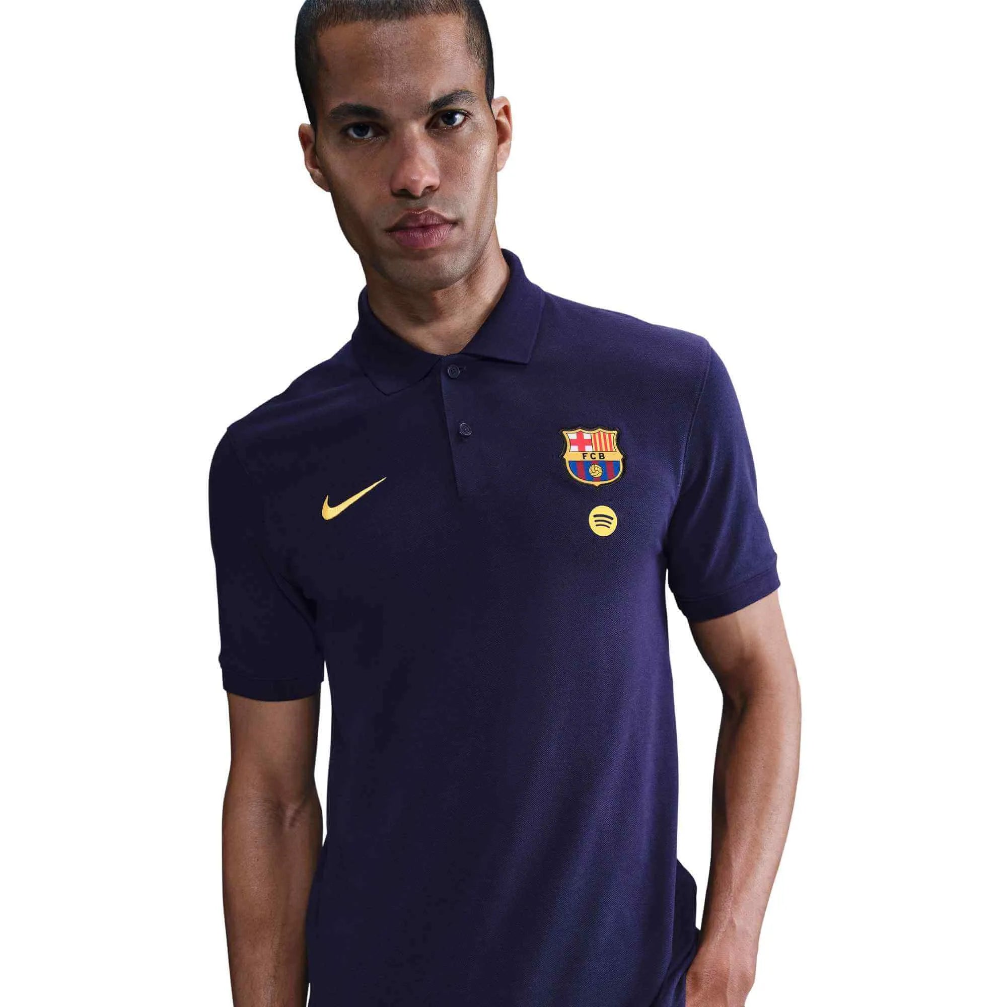 Nike 2025-26 Barcelona Men's The Nike Polo 2.0 (Front)